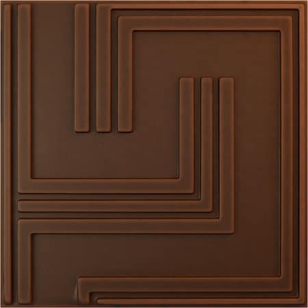 Ekena Millwork 19 5/8in. W x 19 5/8in. H Geometric EnduraWall Decorative 3D Wall Panel, Total 32.04 Sq. Ft., 12PK WP20X20GMDRU-CASE-12